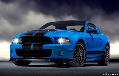 Платиновый кабриолет - Ford Shelby GT500 2013