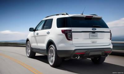 Паркетник Ford Explorer Sport 2013 года на Нью-Йорском автосалоне