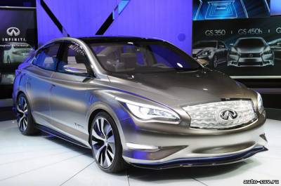 Электрический седан infiniti LE 2014