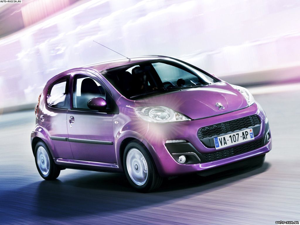 Обновленная модель peugeot 107