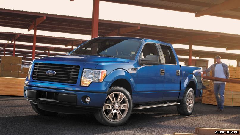 Форд продолжает улучшать пикапы F-150 SuperCrew STX и STX Sport Package 2014