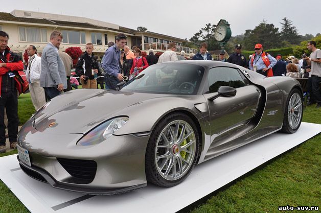 Обновленный суперкар Porsche 918 Spyder на Pebble Beach