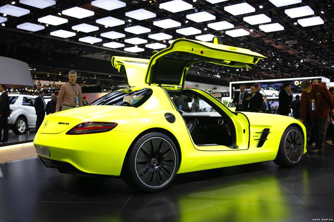 Электрический SLS AMG E-Cell от Mercedes-Benz снова на слуху