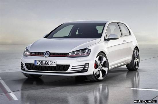 Компактный автомобиль Volkswagen Golf 2013 года