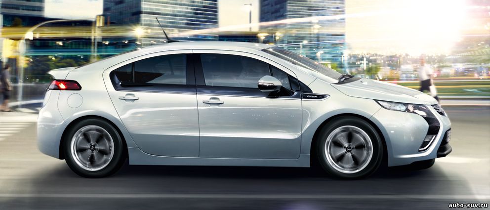 Opel Ampera на литий ионных батареях