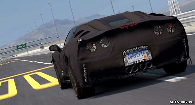 Замаскированный C7 Corvette появился в игре Gran Turismo 5