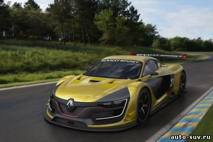 Гоночный автомобиль Renaultsport R.S. 01 впервые представленный в Москве