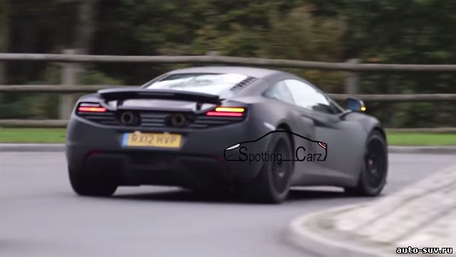 Видео: суперкар McLaren 675LT тестируют в великобритании