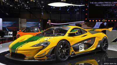 McLaren P1 GTR представили в Ж...